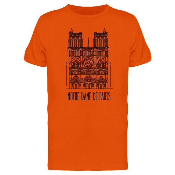 Notre-Dame De Paris Landmark Tee Men's -Image by Shutterstock