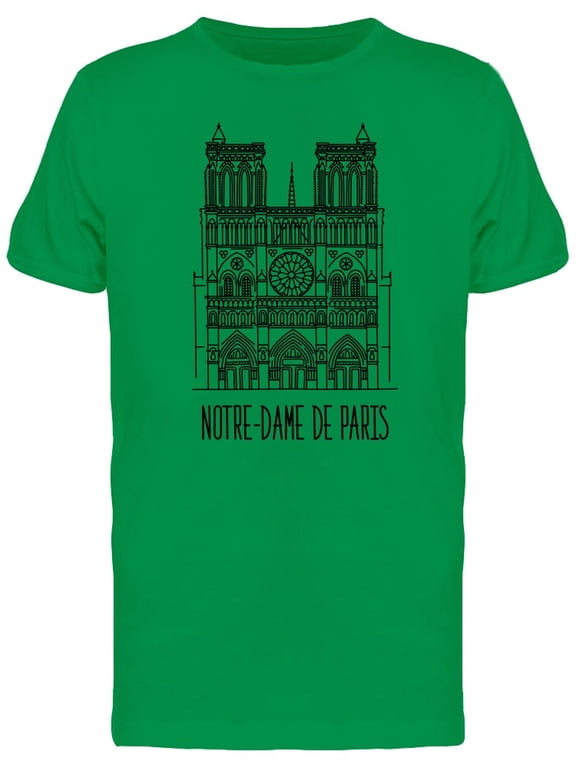 Notre-Dame De Paris Landmark Tee Men's -Image by Shutterstock