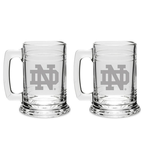 Notre Dame Fighting Irish 2-Piece 15oz. Colonial Tankard Set