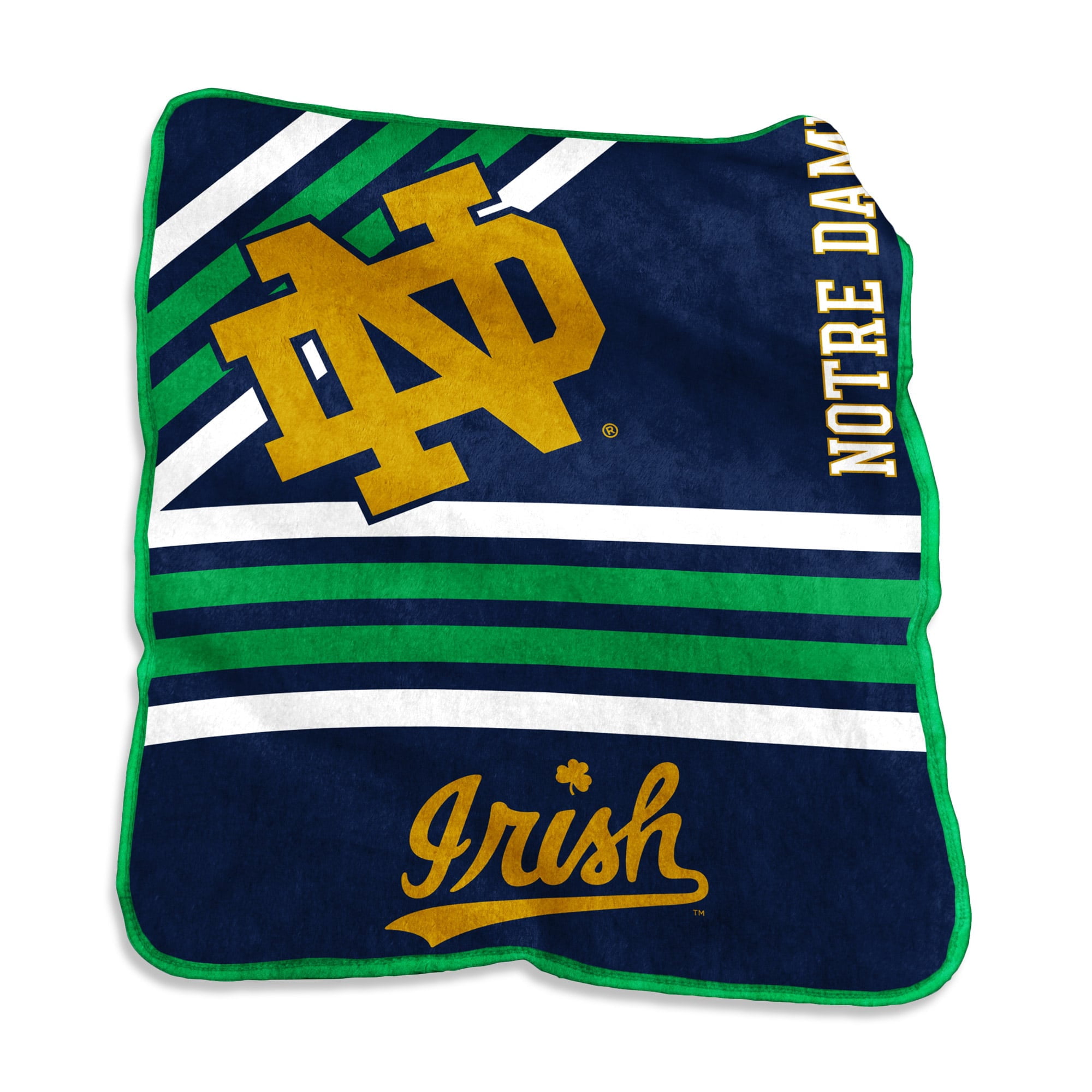 Notre Dame Fighting Irish 50'' x 60'' Team Plush Raschel Throw Blanket