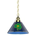 thumbnail image 1 of Notre Dame Fighting Irish Primary Gold Chain Single Shade Billiard Light, 1 of 4