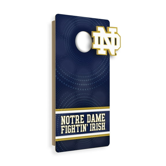 Notre Dame Fighting Irish Wall Hanging Cornhole Board