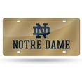 thumbnail image 1 of Notre Dame Fighting License plate Irish Navy Lettering 12" x 6" B, 1 of 2