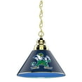 thumbnail image 1 of Notre Dame Fighting Irish Gold Chain Single Shade Billiard Light, 1 of 7