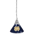 thumbnail image 1 of Notre Dame Fighting Irish Secondary Silver Chain Single Shade Billiard Light, 1 of 4