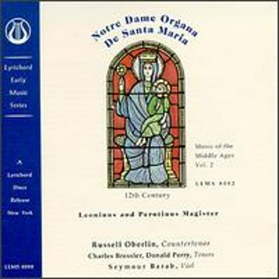 Pre-Owned Notre Dame Organa de Santa Maria (CD 0744457800225) by Charles Bressler (tenor), Donald Perry (tenor), Russell Oberlin (counter tenor), Seymour Barab (viol)
