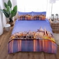 Notre Dame de Paris Bedding Set King Double Full Twin Single Size Bed