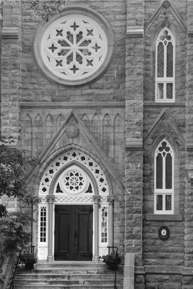 Notre Dame of Sacred Heart Quebec City Quebec Canada Canvas Art - David Chapman Design Pics (24 x 38)