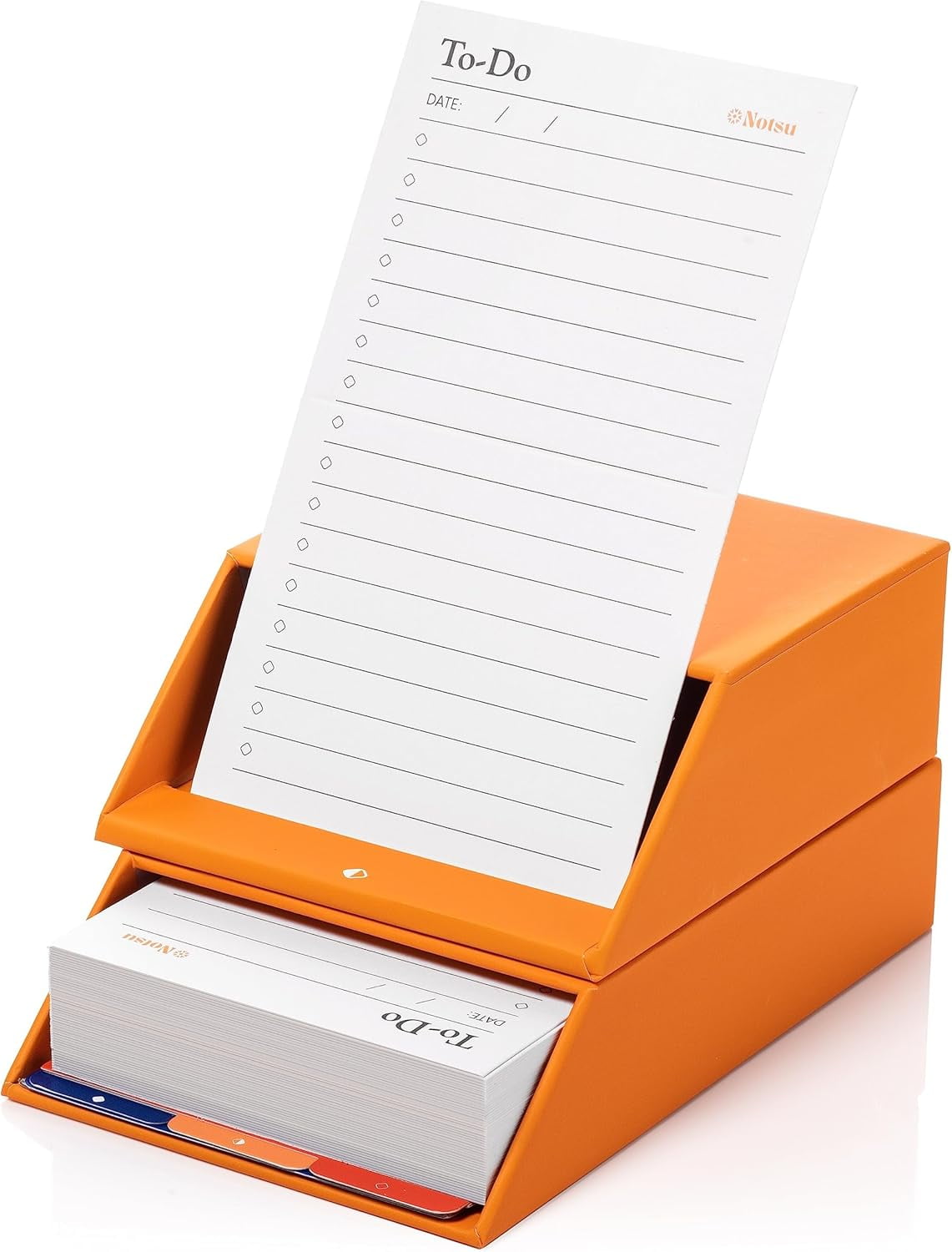 Vertical Notes Box Notsu Centre Rise To Do List Card Box Set | 50 Foldable To-Do Vertical ...