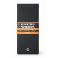 thumbnail image 1 of Notsu Reporter's Notebooks 2-Pack | Black Pocket Spiral Reporter Notepads for Journalist, Police, Detective, Field Note Taking | 100 Pages of 120 gsm Thick Paper, 3.75" x 8.25", 1 of 8