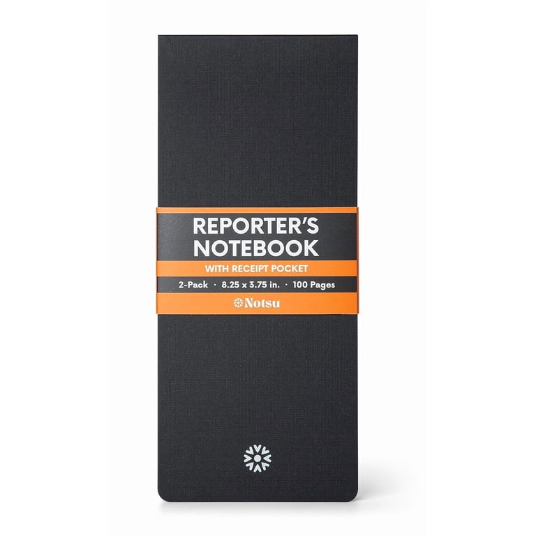 Waterproof Notebook Notsu Dotted Reporter Notebooks 2-Pack - 3.75x8.25 ...
