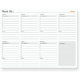 thumbnail image 1 of Notsu Weekly Planning Pad | Undated 50 8.5-inch by 11-inch Pages, 1 of 6