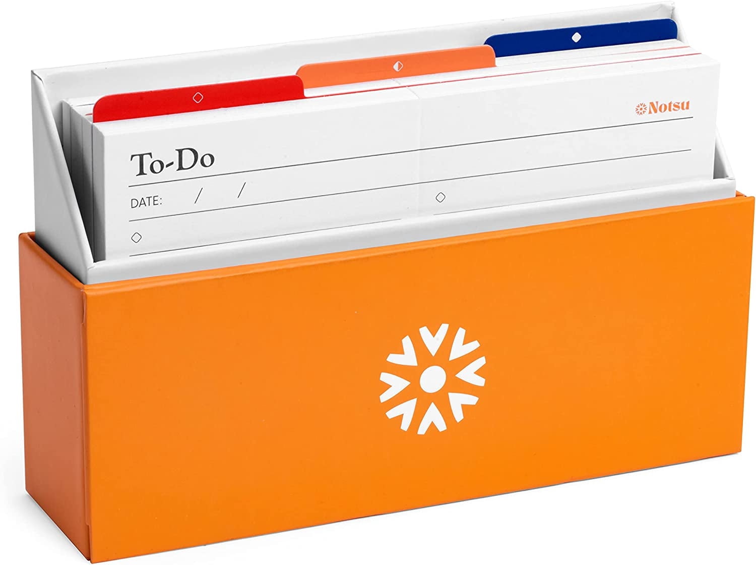 Task Cards Case Notsu to-Do List Scored Card Case with 50 Cards | Index Card Holder ...