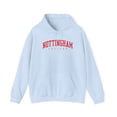 thumbnail image 1 of Nottingham England UK Hoodie Gifts Hooded Sweatshirt Pullover Shirt, 1 of 4