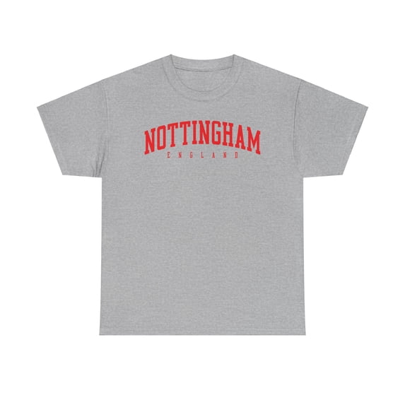 Nottingham England UK Shirt Gifts Tshirt Tee Crew Neck