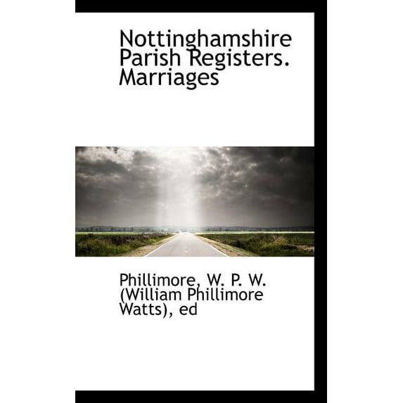 Nottinghamshire Parish Registers. Marriages (Paperback)