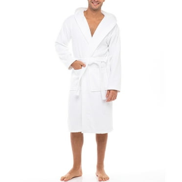 Notus Bathrobe for Men Lightweight Soft Spa Nightgowns 100% Cotton Terry robes for Women - Towel Bathrobe Unisex Terry Cloth Bathrobe, Soft Shower Spa Robe