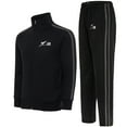 thumbnail image 1 of Notus Men’s Tracksuits Sweatsuits for Men Track Suits Set 2 Piece Fleece Athletic Jogging Sweatpants Sweat Suits 2 Piece Outfits Jogger Set sweatsuits 2-piece set Black XXXL, 1 of 7