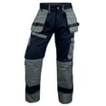 thumbnail image 1 of Notus Men's Work Safety Pants Cordura Knee Reinforced Casual Tactical Trousers Utility Tools Holster Pockets S1 Navy 30-34, 1 of 6