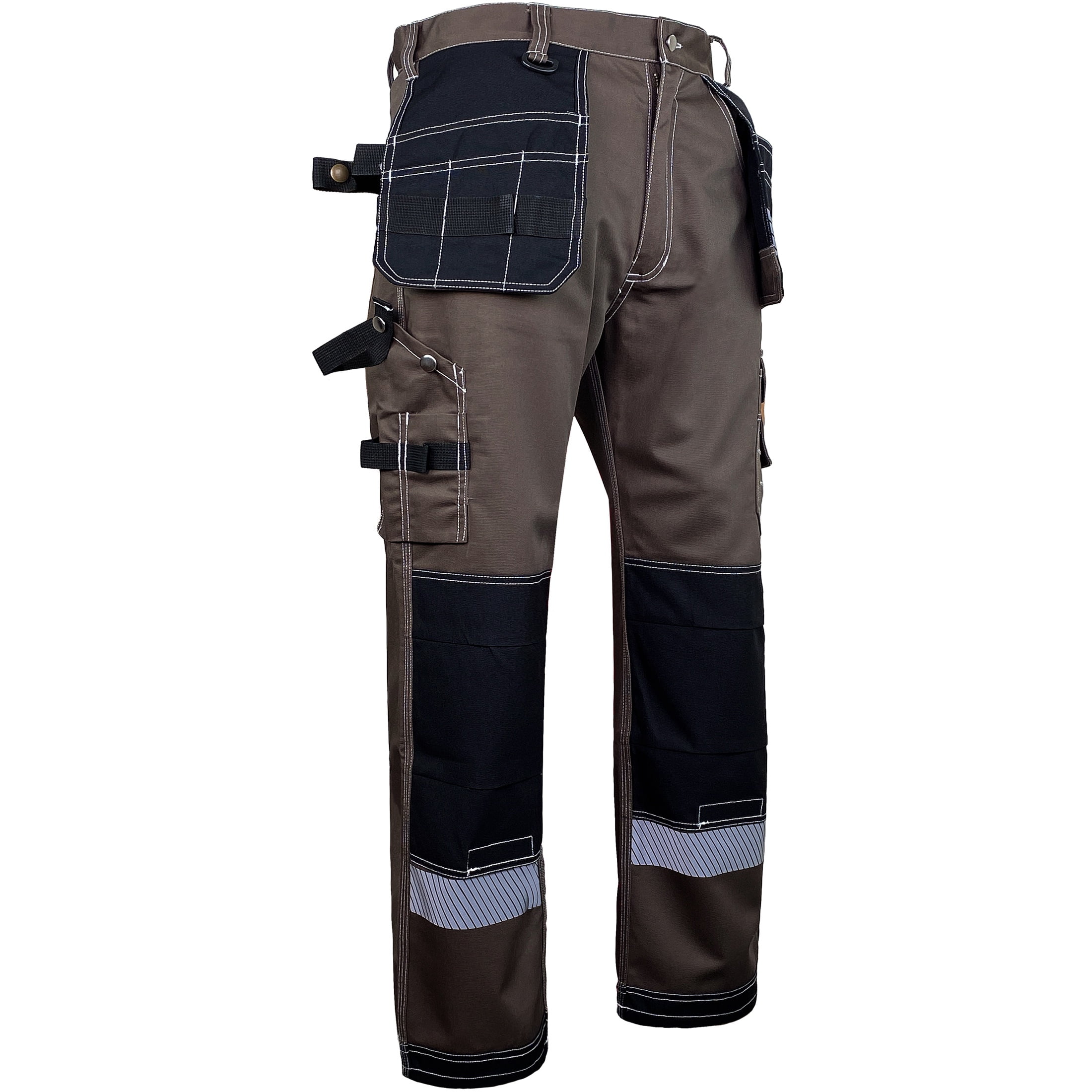 Notus Men's Work Utility & Safety Pants Reinforced Cordura Knee ...