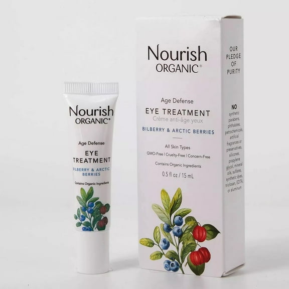 Nourish Organic Age Defense Eye Cream, 0.5 Oz