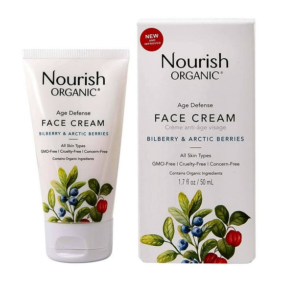 Nourish Organic Age Defense Face Cream, 1.7 Oz