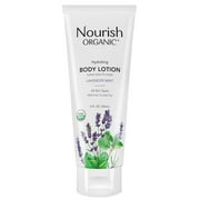 Nourish Organic Hydrating And Smoothing Body Lotion Lavender Mint, 8 Oz