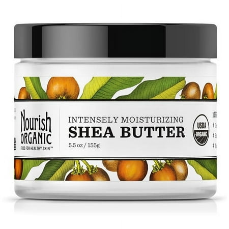 Nourish Organic Raw Shea Butter - 5.5 Oz, 6 Pack