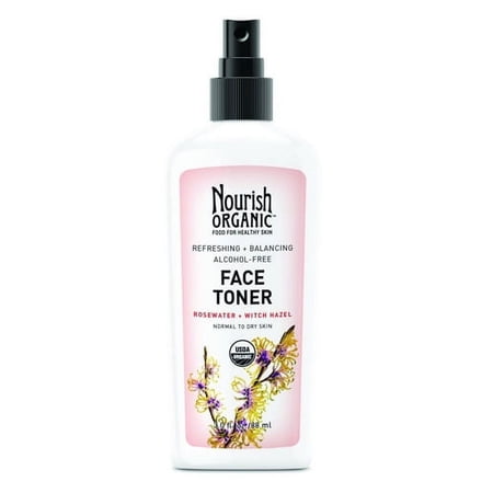 Nourish Organic Refreshing And Balancing Face Toner, 3 Oz, 6 Pack