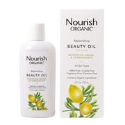Nourish Organic Replenishing Beauty Oil, For Body, Face and Hair with Pomegranate and Moroccan Argan, 3.4 Ounce C2