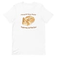 thumbnail image 1 of Nourish the Homies Unisex T-Shirt Funny Meme Graphic Tee, Positive Vibes Friendship Shirt, Trendy Streetwear Gift, 1 of 3