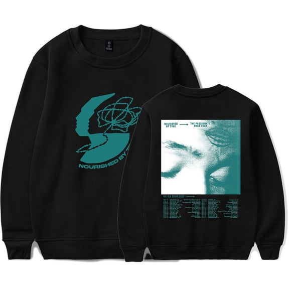 Nourished by Time Tour 2025 Sweatshirts Fashion Crewneck Hip Hop Longsleeve Pullovers