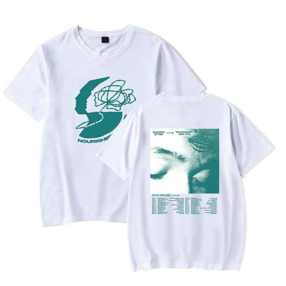 Nourished by Time Tour 2025 Tshirt Women Men Fashion Short Sleeve Casual Tees Tops