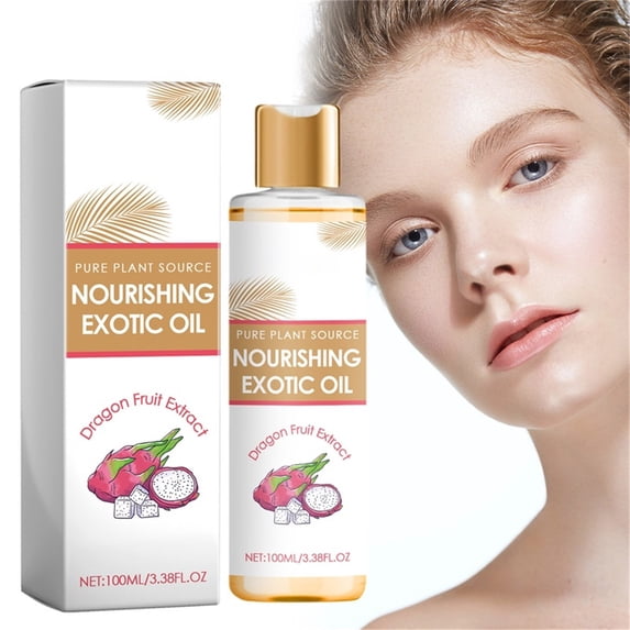 Nourishing Exotic Body Oil - Natural Oil Pitaya Oil Suitable For Bathing And SPA Containing Vitamin E - Body Oil Massage Oil Men's And Women's Body 100ml
