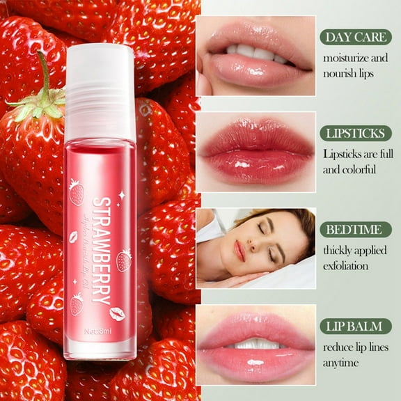 Nourishing Lip Oil Hydrating Non Sticky Natural Ingredients For Soft And Smooth Lips 8ml