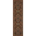 thumbnail image 1 of Nourison  2020 Area Rug Red 2'3" x 11' Runner Synthetic,Polyester Geometric 10' Runner Indoor,Runner Living Room Beige, 1 of 5