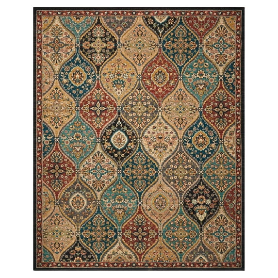 Nourison Nourison 2020 Area Rug-Color:Navy,Shape:Round,Size:7'5" x 7'5"