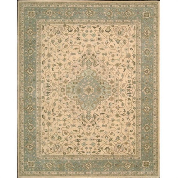 Nourison 71978 Heritage Hall Area Rug Collection Beige 2 ft 6 inch x 4 ft 2 inch Rectangle