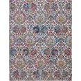 thumbnail image 1 of Nourison 8 X 10 Ivory/Blue Ankara Global Area Rug ANR06, 1 of 1