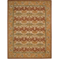 Nourison 8' x 10'6" India House Beige Rectangle Area Rug