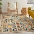 thumbnail image 1 of Nourison Allur Bohemian Ivory/Multi 6' x 9' Area Rug, (6x9), 1 of 8