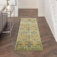 thumbnail image 1 of Nourison Allur Bohemian Sage Ivory 2'3" x 10' Area Rug (2x10), 1 of 7