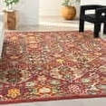 thumbnail image 1 of Nourison Allur Persian Red Multicolor 7'10" x 9'10" Area Rug, (8x10), 1 of 9