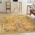 thumbnail image 1 of Nourison Allur Persian Yellow Multicolor 4' x 6' Area Rug, (4x6), 1 of 9