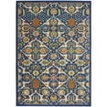 thumbnail image 1 of Nourison Allur Transitional Boho Navy Multicolor 4' x 6' Area Rug, (4' x 6'), 1 of 3