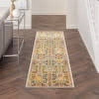 Nourison Allur Transitional Ivory Multicolor 2' x 6' Area Rug (2x6)