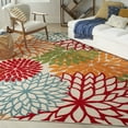 thumbnail image 1 of Nourison Aloha 12' x 15' Green Outdoor Rug, 1 of 9