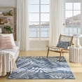 thumbnail image 1 of Nourison Aloha 3'6" x 5'6" Blue Modern Rug, 1 of 10