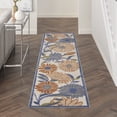 thumbnail image 1 of Nourison Aloha 2'3" x 8' Beige Multicolor Contemporary Rug, 1 of 9