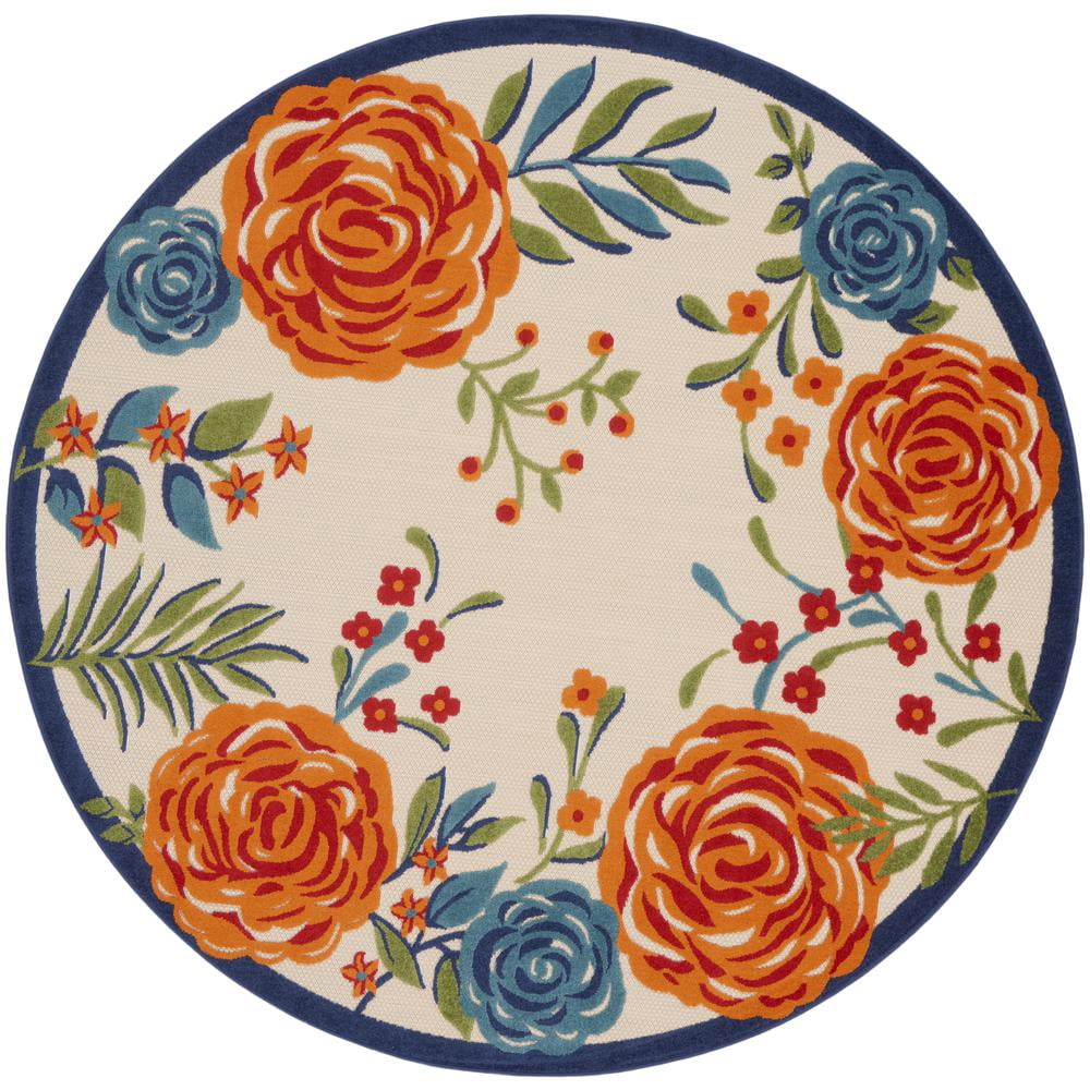 Nourison Home Contemporary Round Area Rug, 8' x Round - Walmart.com